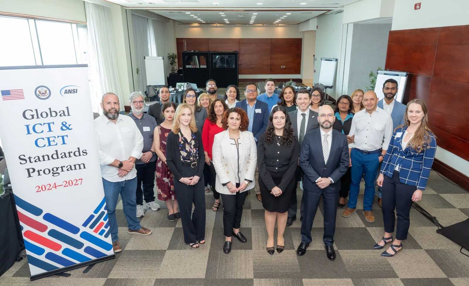 Participants at the LATIN AMERICA AND AI ADVANCED CAPACITY TRAINING