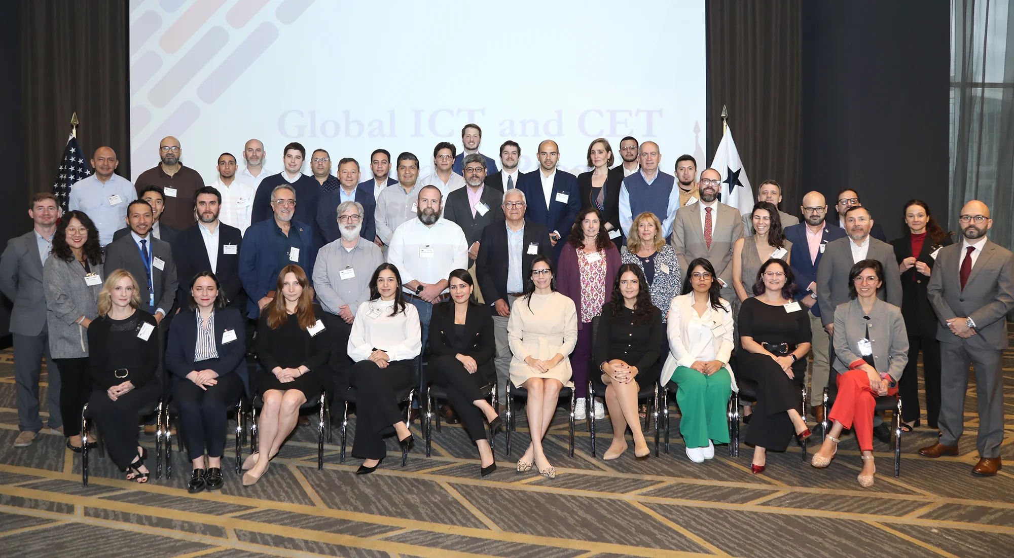 Participants at the Latin America and AI Broad-Based Training
