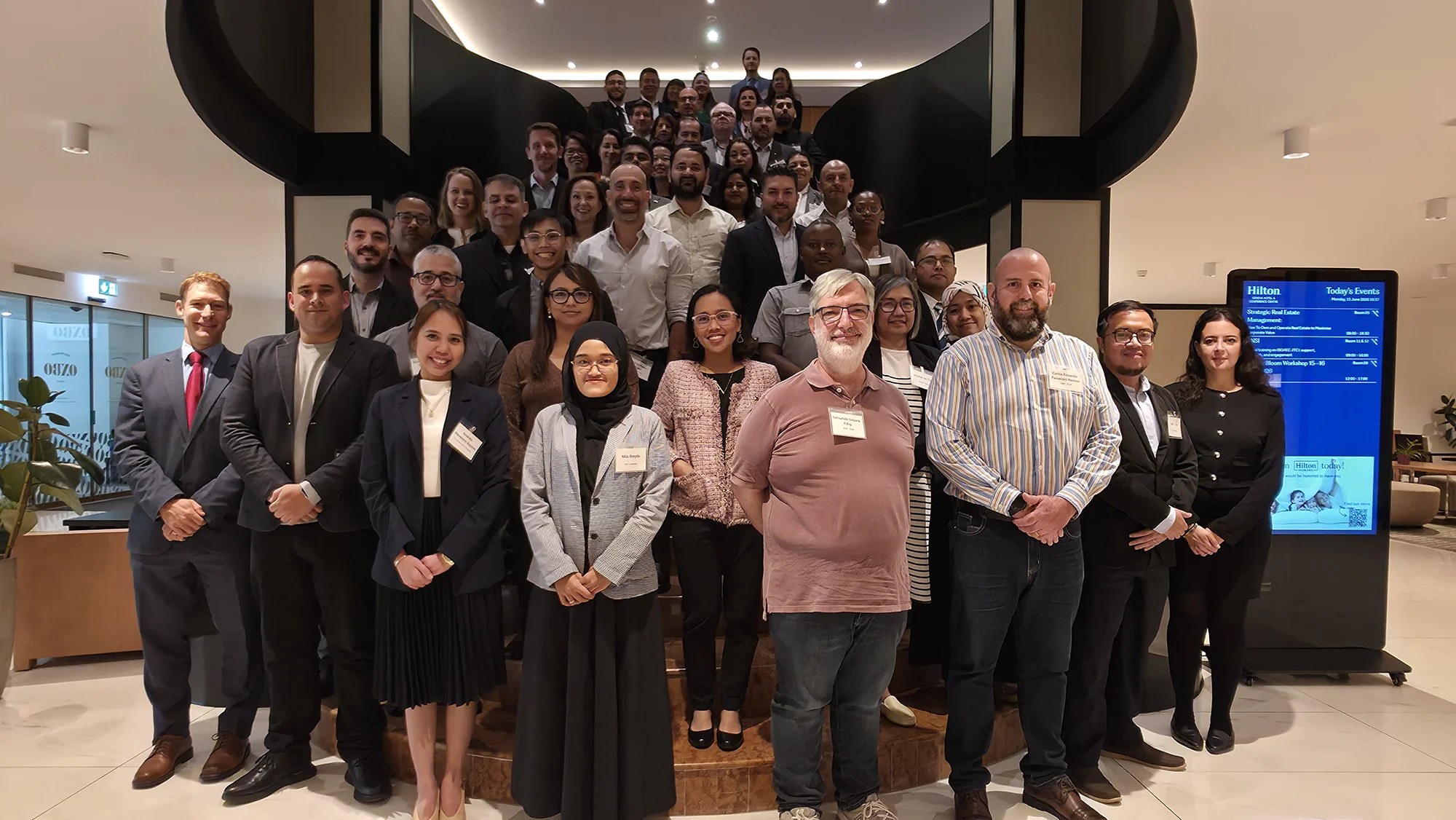 Participants at the Global Training in Geneva, Switzerland